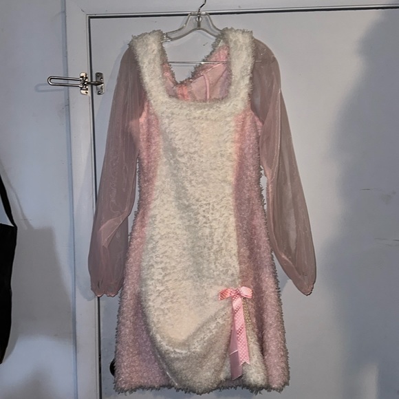 Dresses & Skirts - Custom made faux fur bunny dress